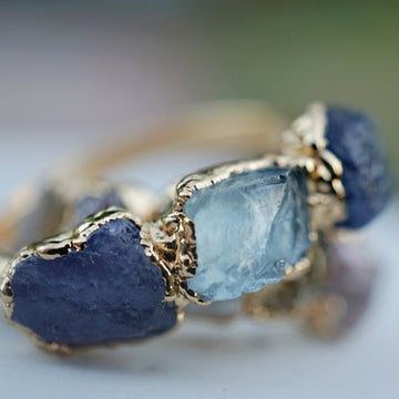 Lovecriana Family Birthstone Ring-Rainbow