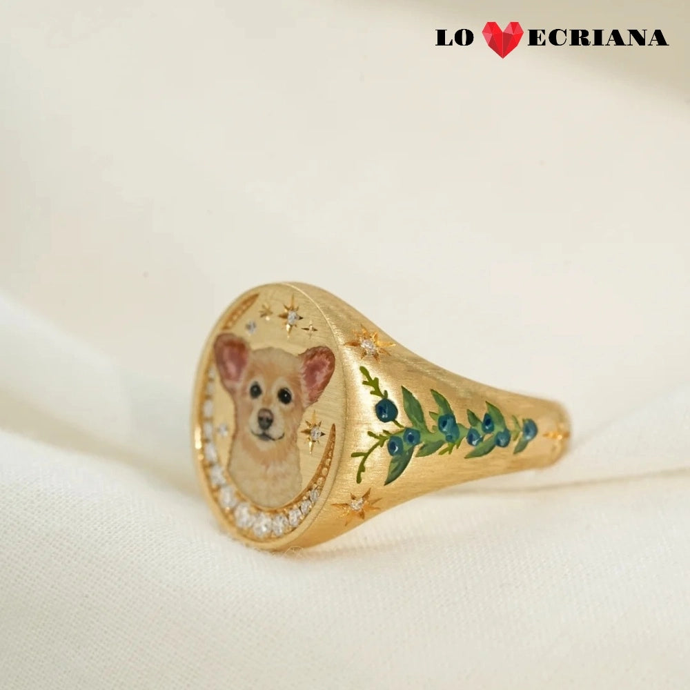 My Little Companion Ring-Moon