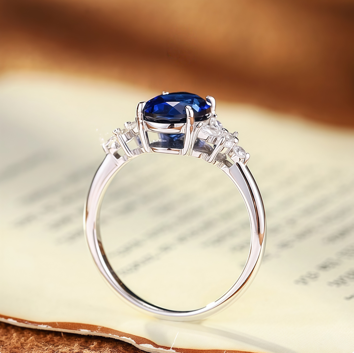 Royal Midnight Sapphire Ring