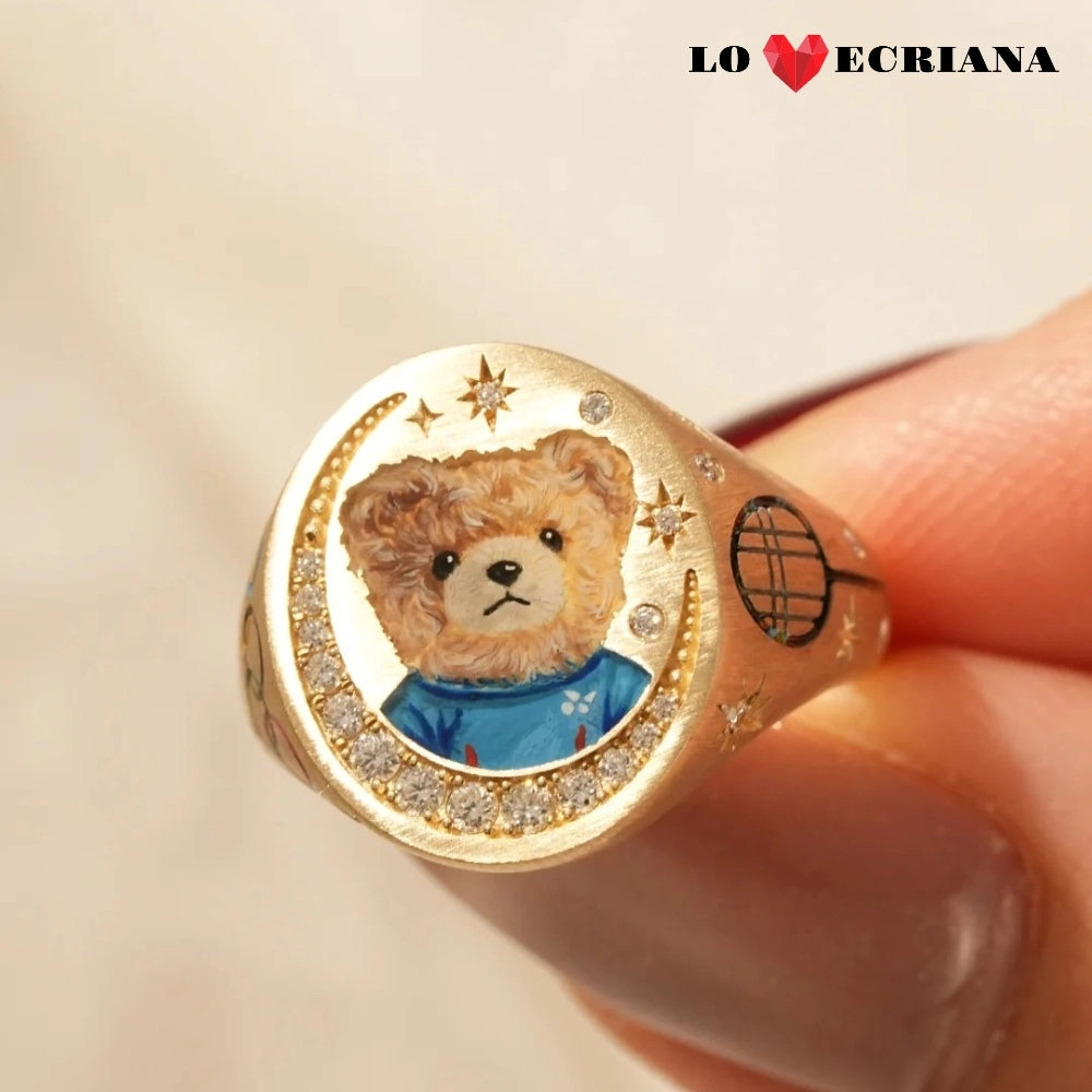 My Little Companion Ring-Moon