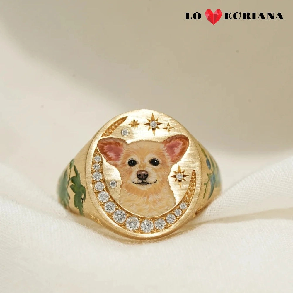My Little Companion Ring-Moon