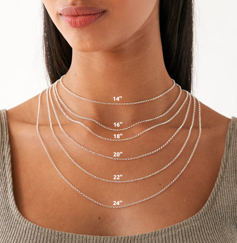 Lovecriana Personalized Kids Necklace with Birthstones