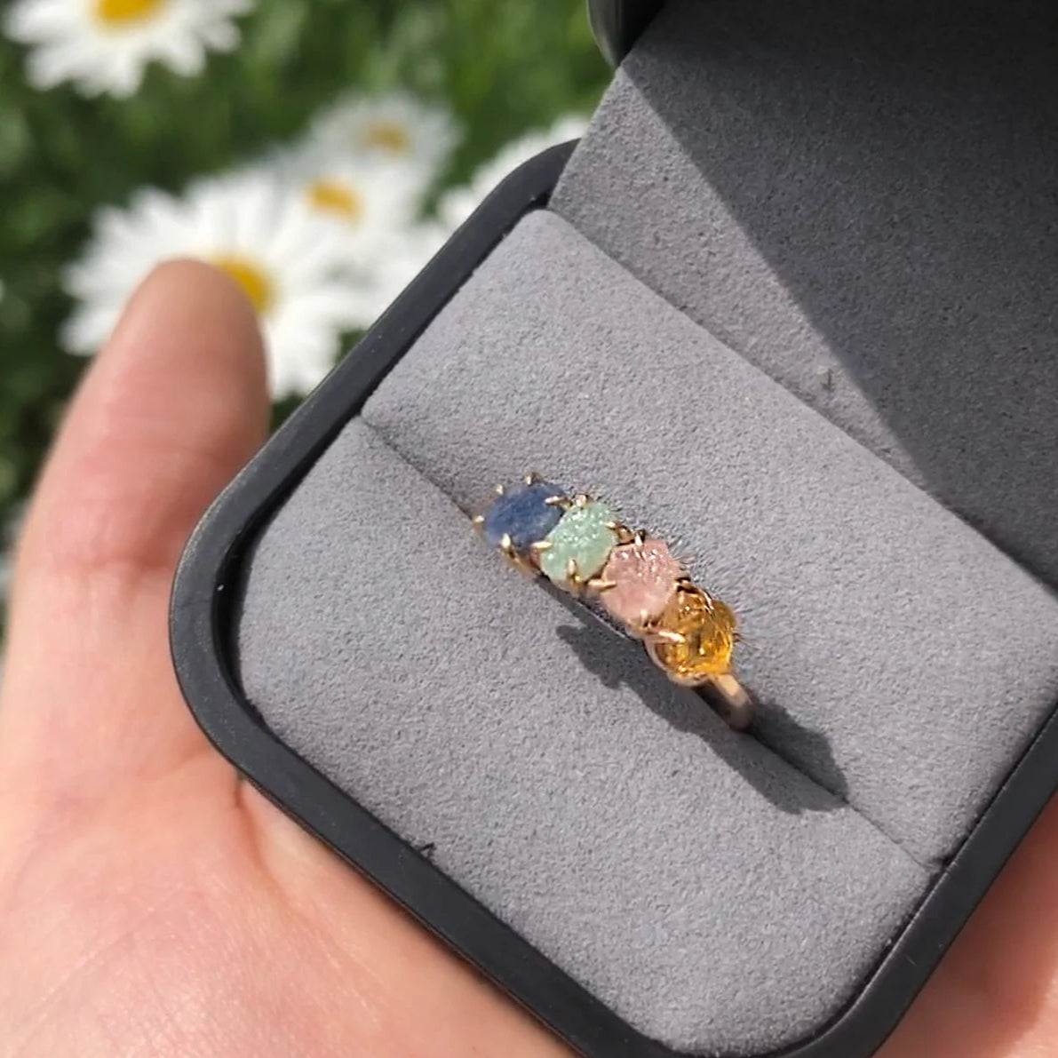 Lovecriana Family Birthstone Ring- Candy