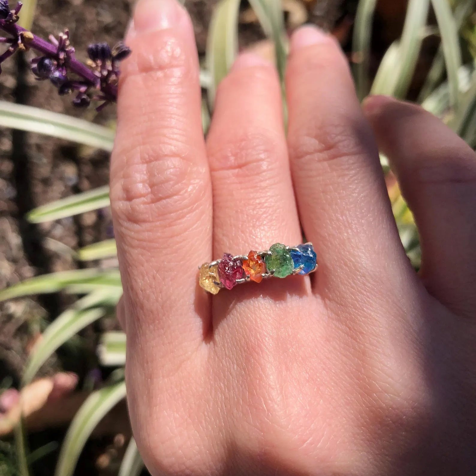 Lovecriana Family Birthstone Ring- Candy