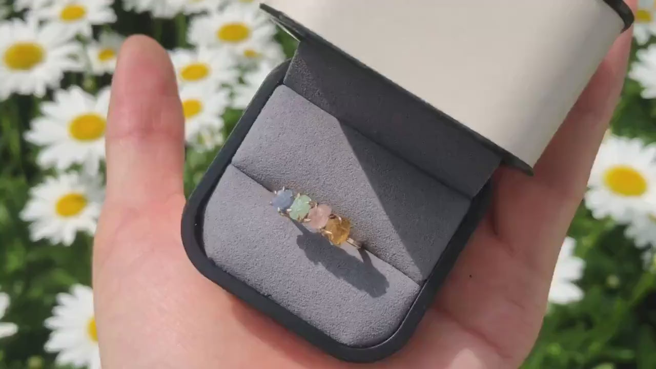 Lovecriana Family Birthstone Ring- Candy